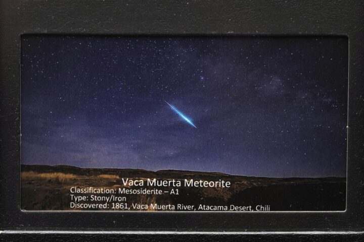 Vaca Muerta Meteorite – Rare Mesosiderite Space Rock in Collector’s Display Box - Image 3