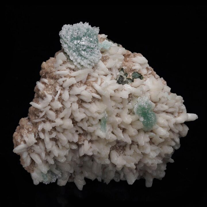 Green Apophyllite on Stilbite - Image 2