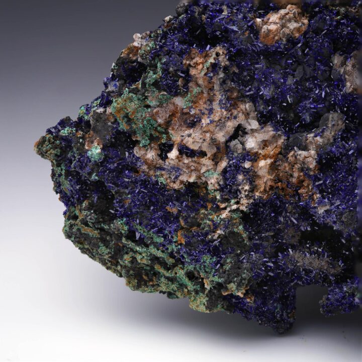 Azurite With Malachite – 1.15 Lb. - Image 5