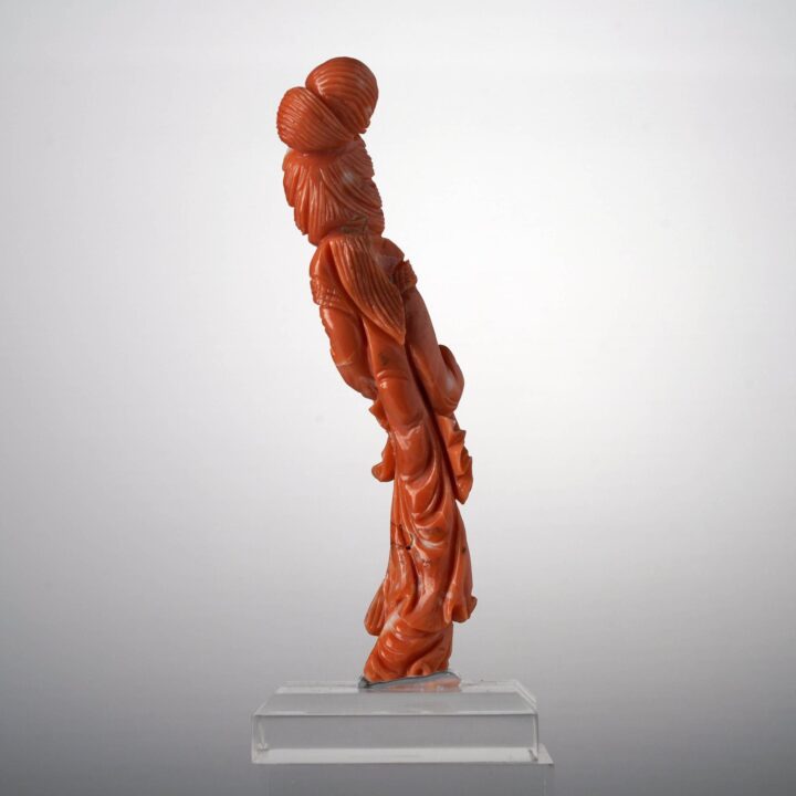 Red Coral Sculpture From Japan – 69 Grams - Image 4