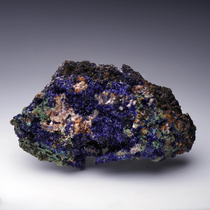 Azurite With Malachite – 1.15 Lb. - Image 4