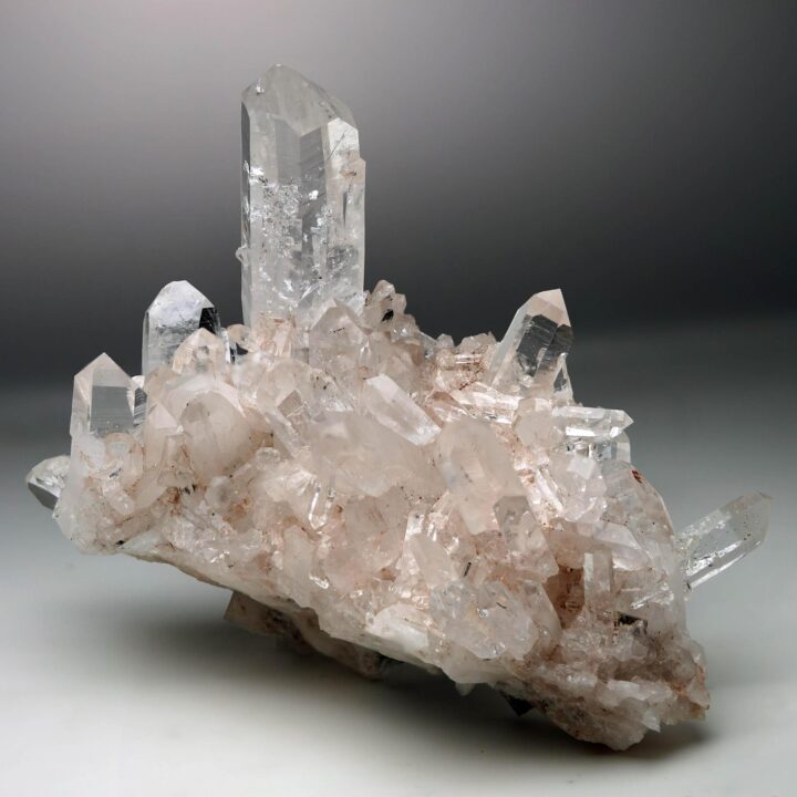 Natural Rose Quartz Cluster with Lithium Inclusions From Colombia – 4.41 Lb. - Image 3