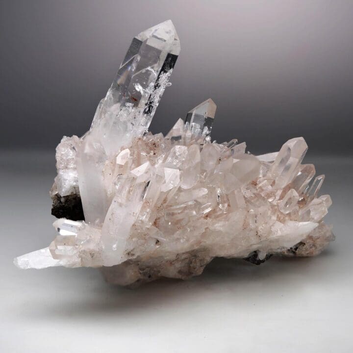 Natural Rose Quartz Cluster with Lithium Inclusions From Colombia – 4.41 Lb. - Image 2