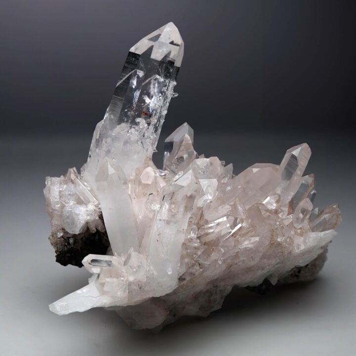 Natural Rose Quartz Cluster with Lithium Inclusions From Colombia – 4.41 Lb. - Image 5