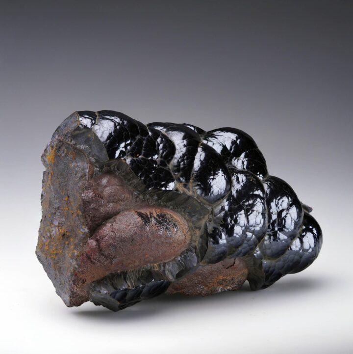 Botryoidal Hematite From Morocco – 374 Grams - Image 3