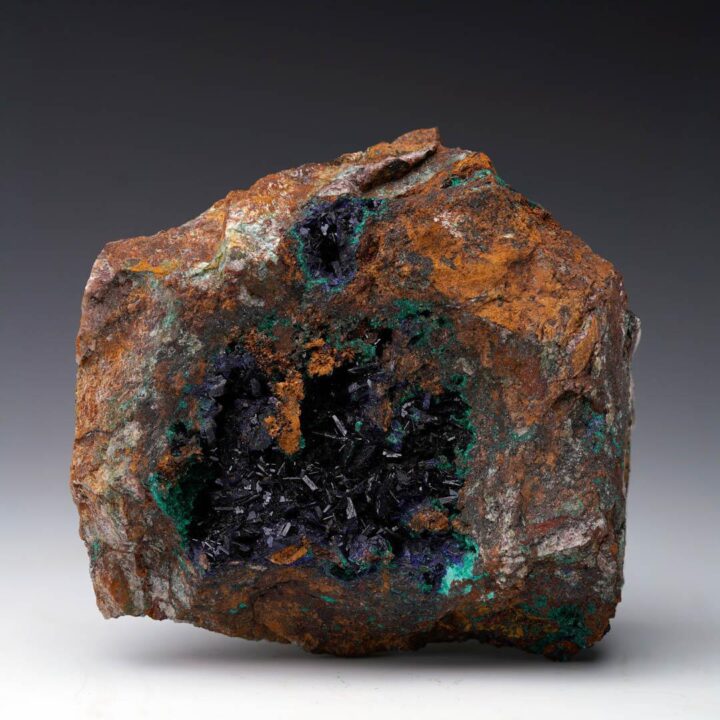 Azurite With Malachite – 371 Grams