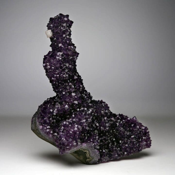 Amethyst Stalactites With Calcite - Image 3