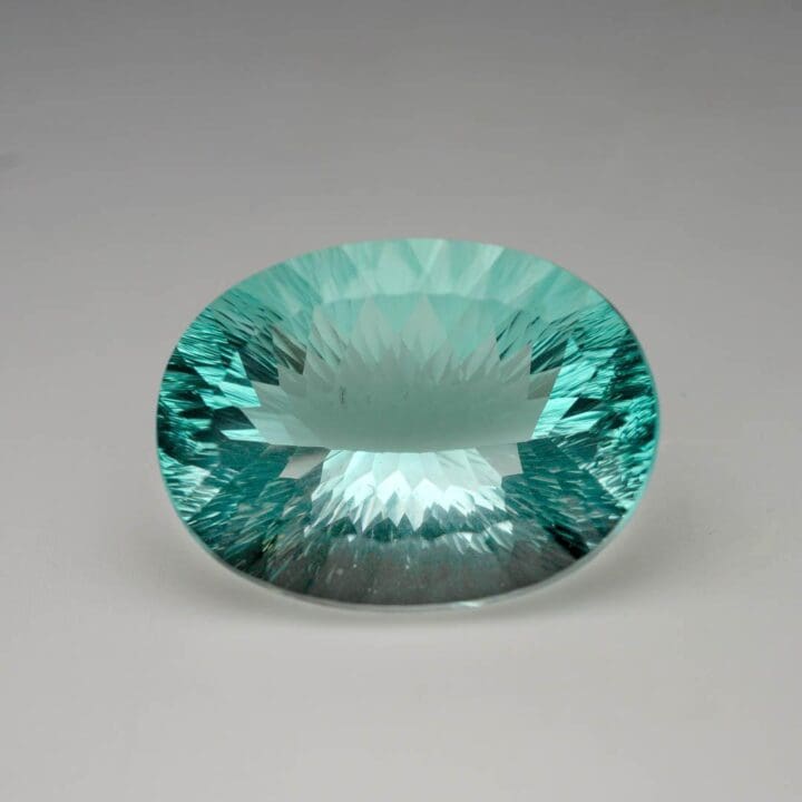 120.40 Carat Oval-Cut Fluorite
