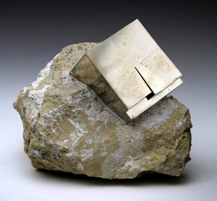 Spanish Pyrite Cube on Basalt Matrix // 1.84 Lb. - Image 4
