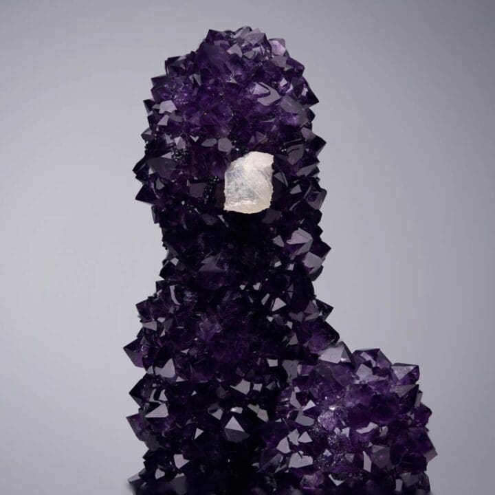 Amethyst Stalactites With Calcite - Image 5
