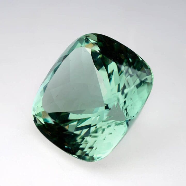 62.9 Carat Cushion Cut Green Fluorite - Image 2