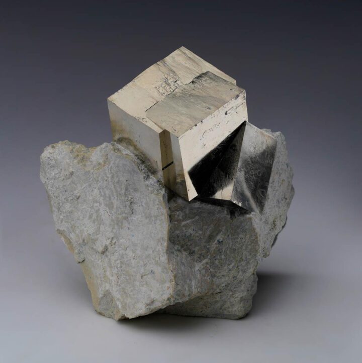 Spanish Pyrite Cubes on Basalt Matrix // 2.0 Lb. - Image 2