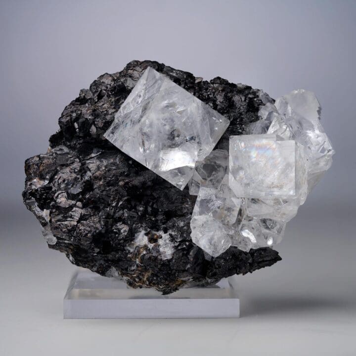 Dalnegorsk Clear Fluorite on Matrix