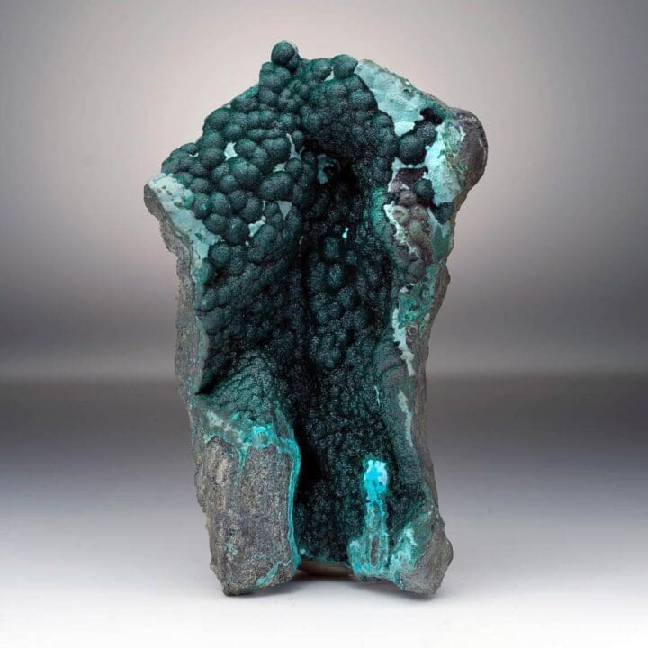 Botryoidal Malachite Vug // 1.18 Lb.
