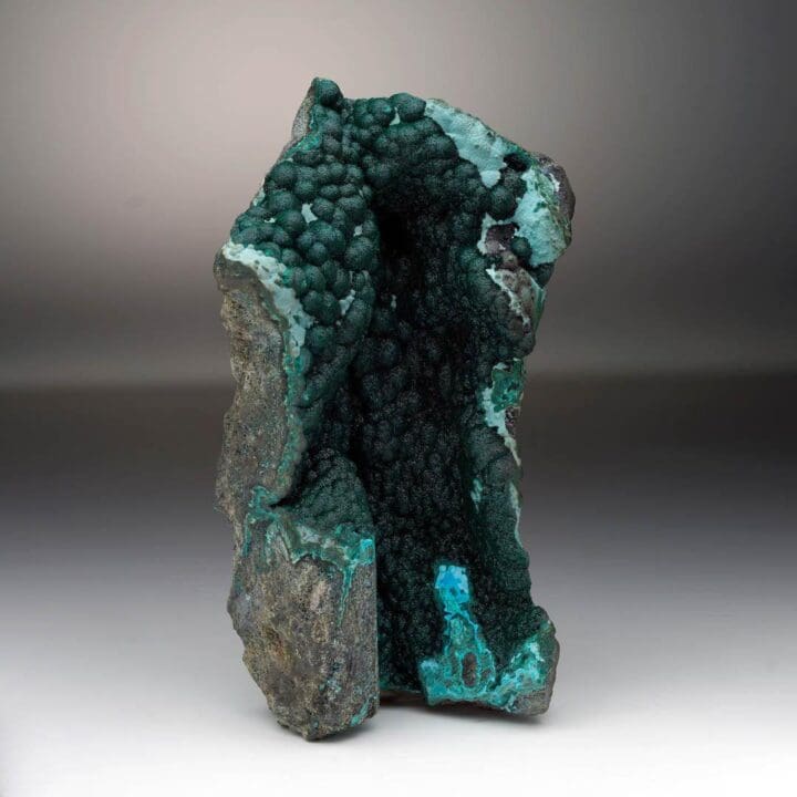 Botryoidal Malachite Vug // 1.18 Lb. - Image 3