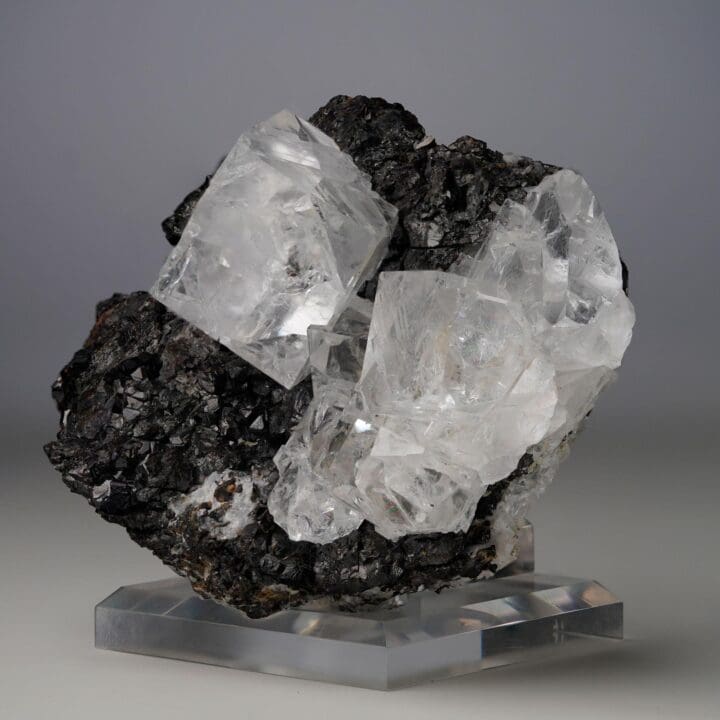 Dalnegorsk Clear Fluorite on Matrix - Image 2