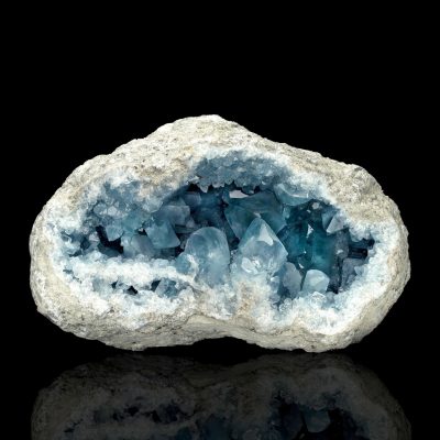 Celestite Geode From Madagascar // 14 Lb.