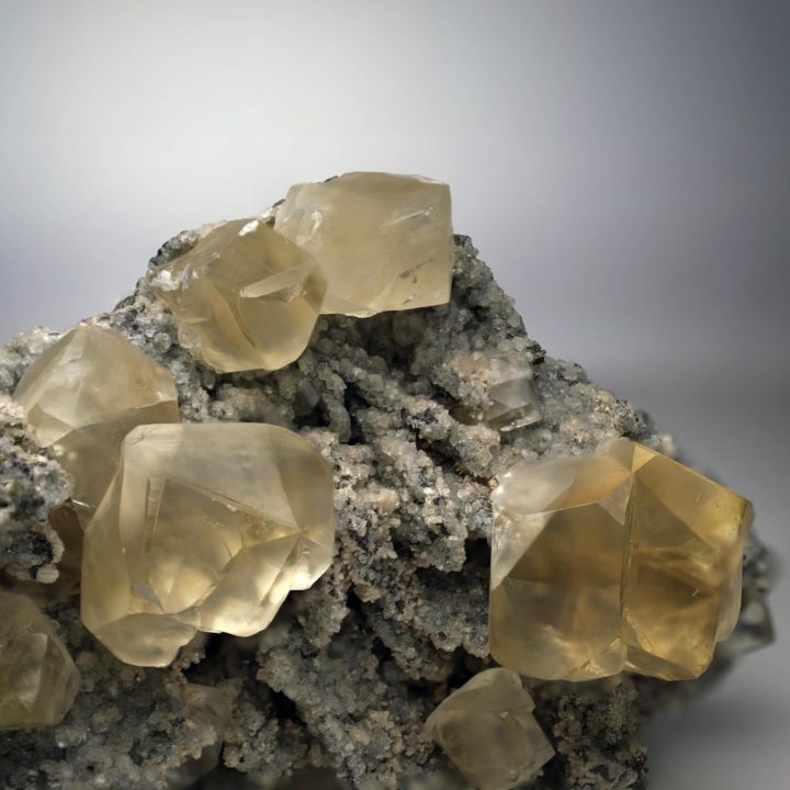 Golden Calcite with Twinned Crystals From Kazakhstan - Image 5