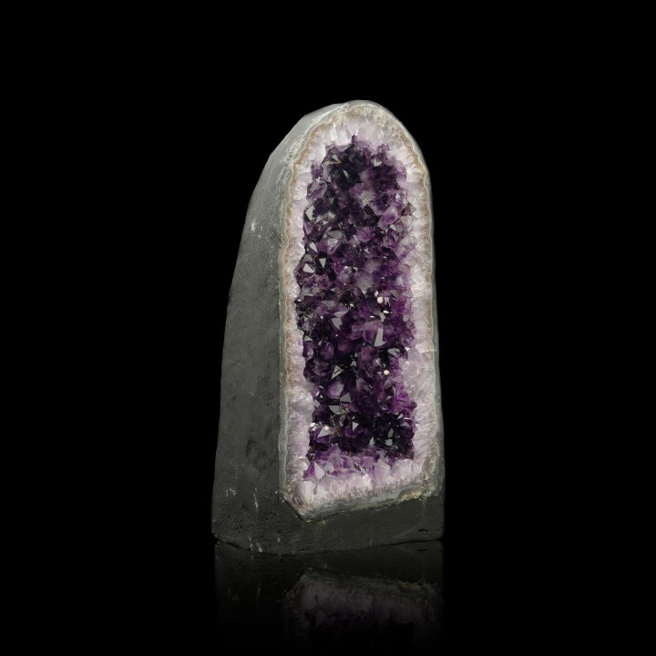 Amethyst Cathedral Geode – Brazilian Crystal Home Decor - Image 3