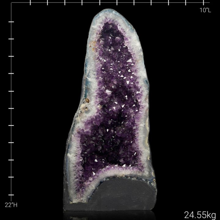 Large Amethyst Cathedral from Brazil – Natural Home Decor Geode - Image 2