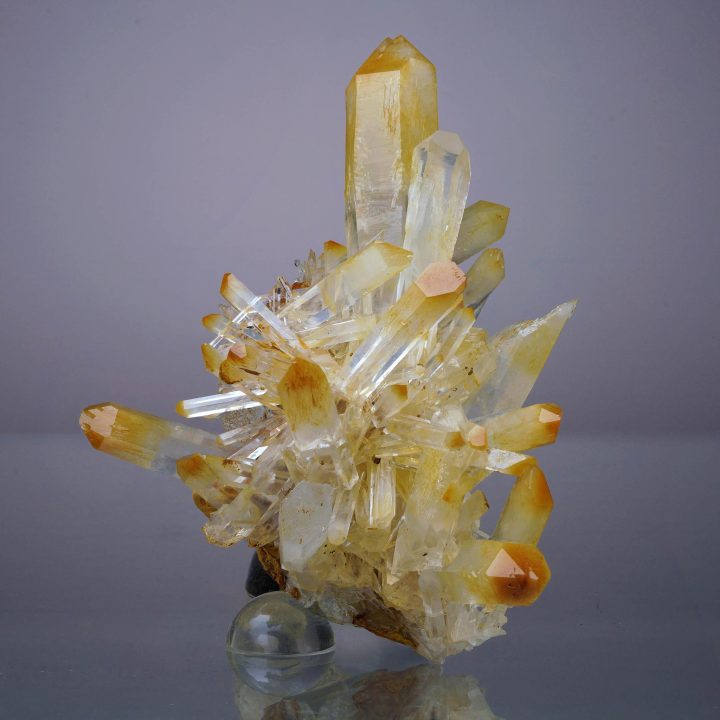 Quartz With Halloysite (Natural Mango Quartz) From Colombia – 189 Grams - Image 2