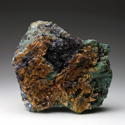 Azurite With Malachite – 1.28 Lb.