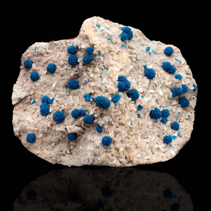 Cavansite on Stilbite from India - Image 4