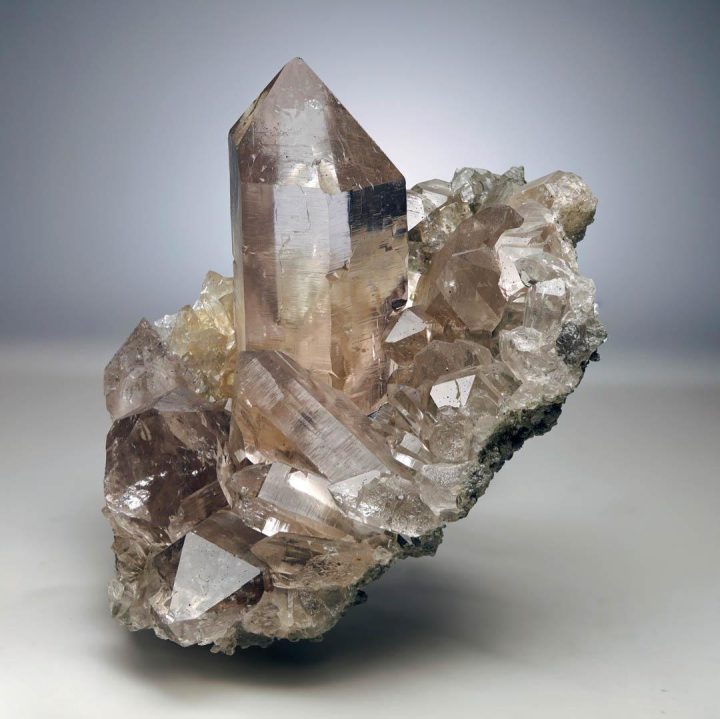 Himalayan Chlorite Quartz Cluster - Image 10