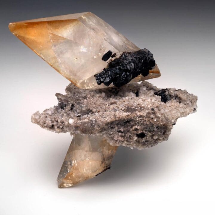 Elmwood Calcite on Barite With Sphalerite // 1.23 Lb. - Image 4