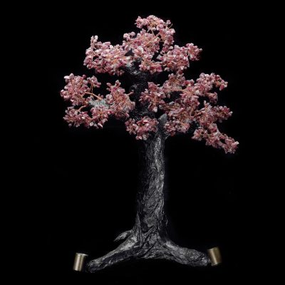 Amethyst Tree with Light