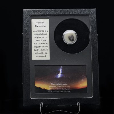Nantan Meteorite – Historic Iron Space Rock in Collector’s Display Box
