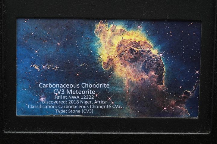 The Creator of Life Meteorite – Organic-Rich Space Rock in Collector’s Display Box - Image 3