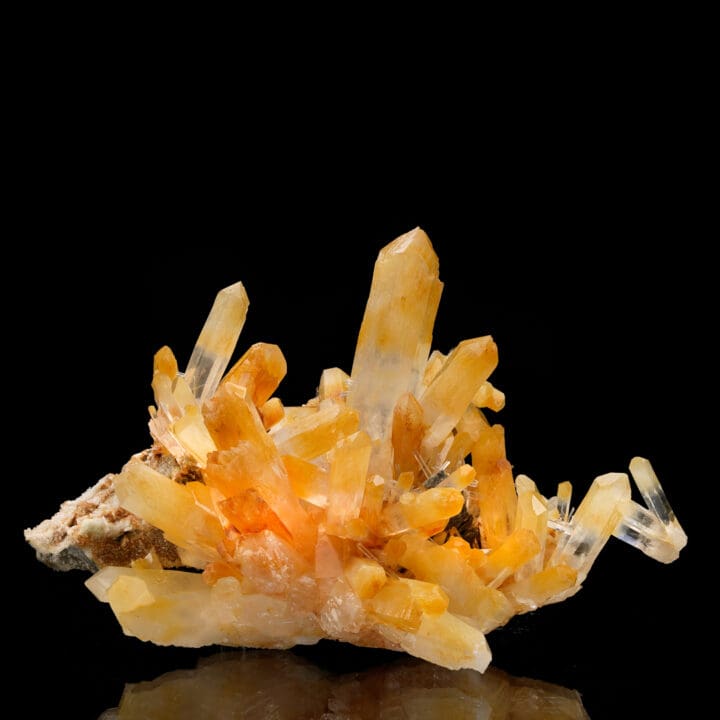 Quartz with Halloysite From Colombia