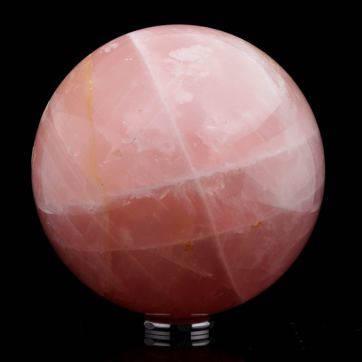 Large Genuine Rose Quartz Sphere - Image 2