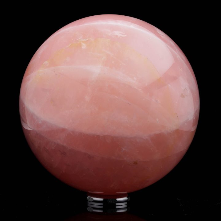 Large Genuine Rose Quartz Sphere - Image 3