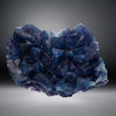 Chinese Fluorite cluster specimen weighing 5.7 pounds