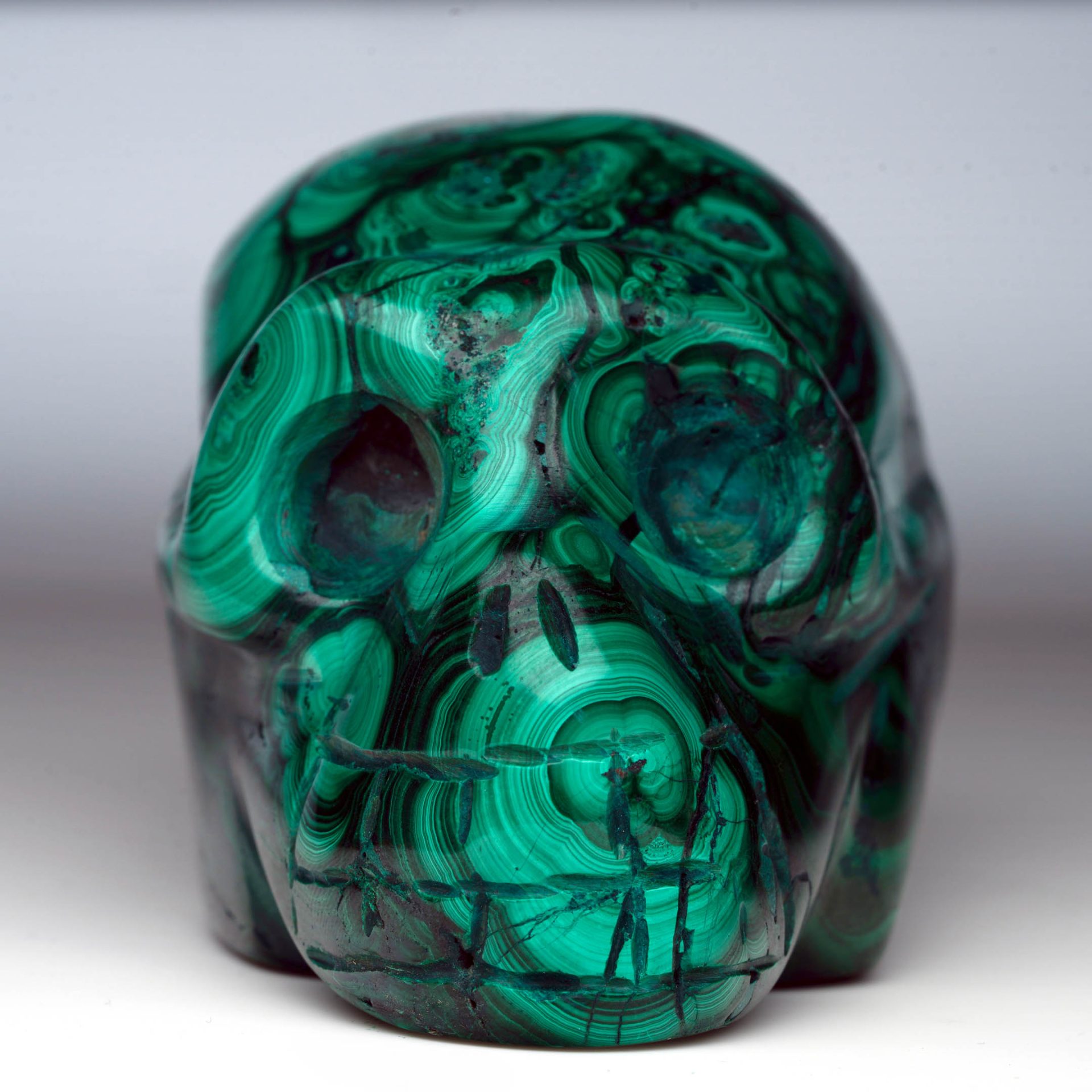 Malachite Skull - Astro West