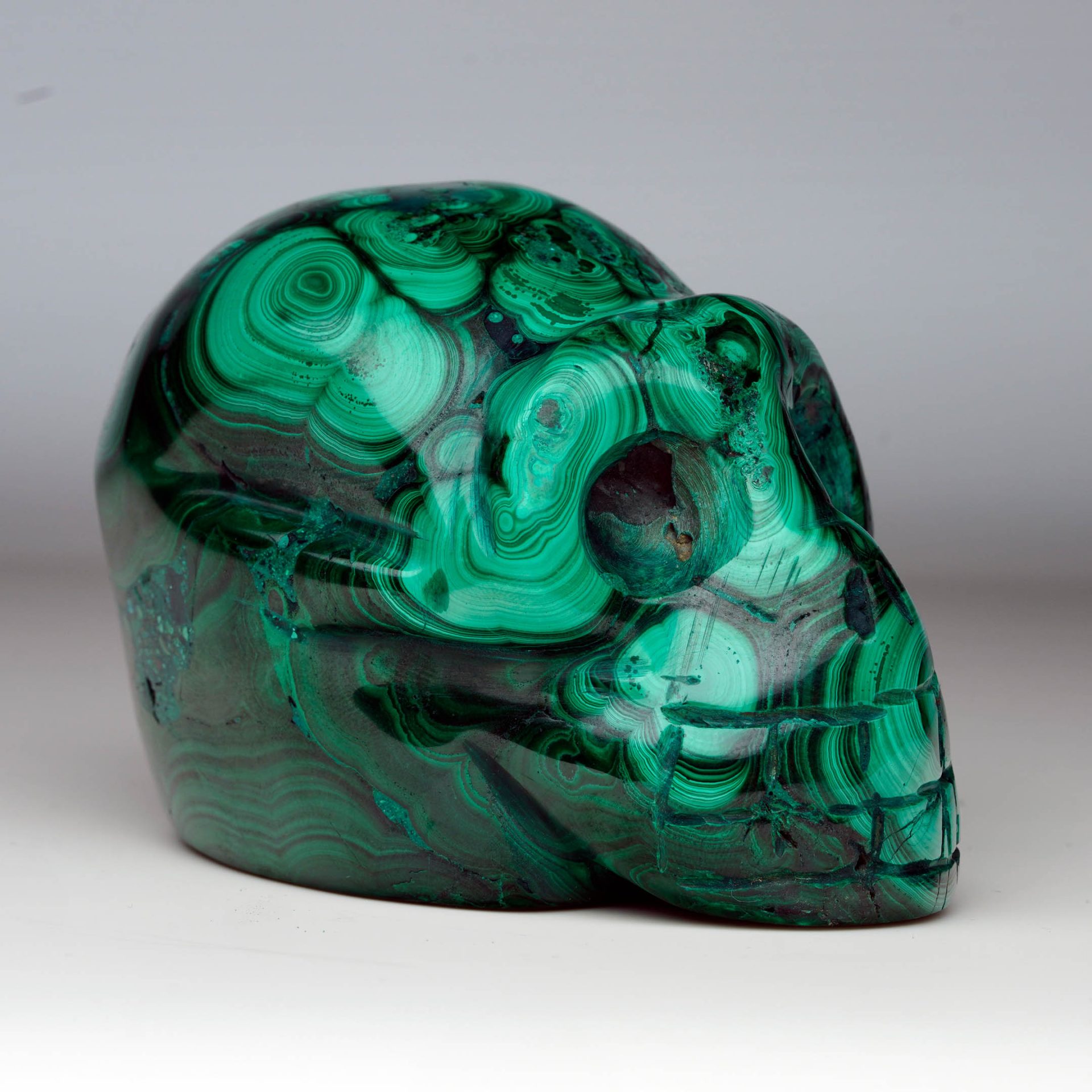 Malachite Skull - Astro West