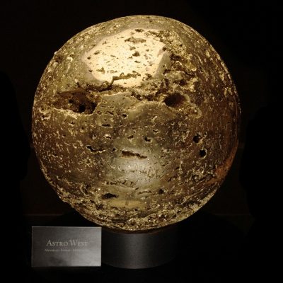Large Genuine Pyrite Sphere from Peru