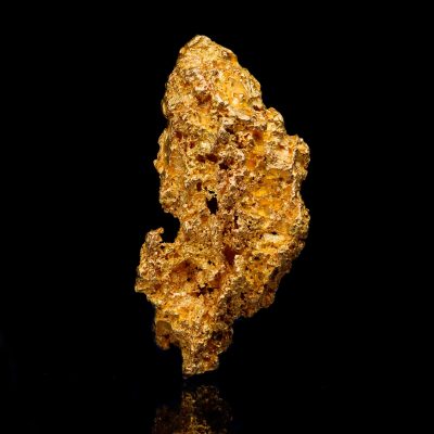 Crystallized Gold from Mockingbird Mine, California – 25.65 g natural gold specimen.