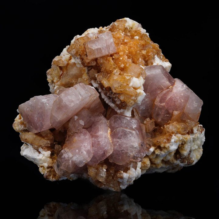 Unique Pink Apatite with Muscovite from Colombia - Image 5