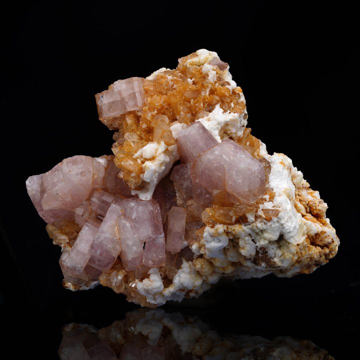 Unique Pink Apatite with Muscovite from Colombia - Image 3