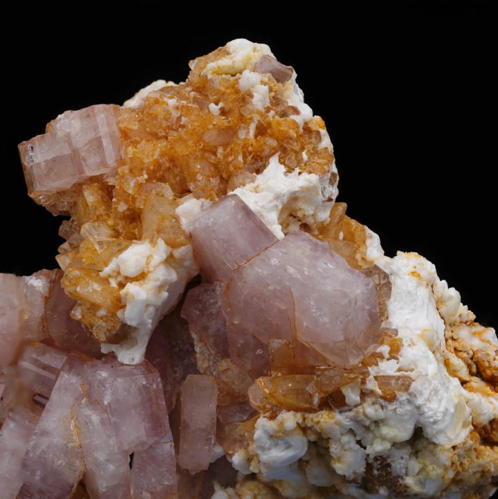 Unique Pink Apatite with Muscovite from Colombia - Image 2