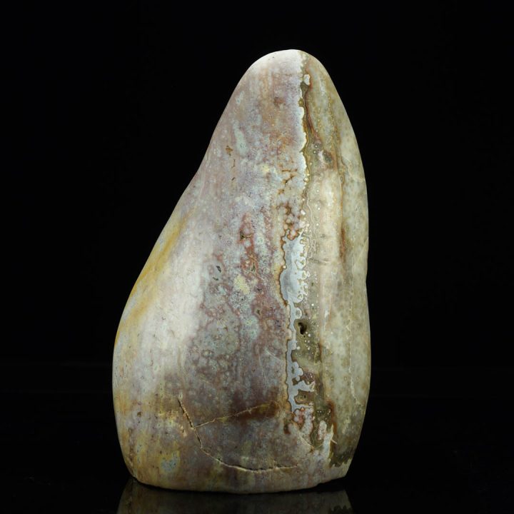 Collector ocean jasper stone with multicolor patterns