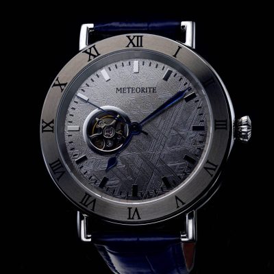 Muonionalusta meteorite men’s watch with genuine meteorite dial and luxury design