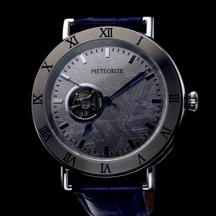Muonionalusta meteorite men’s watch with genuine meteorite dial and luxury design