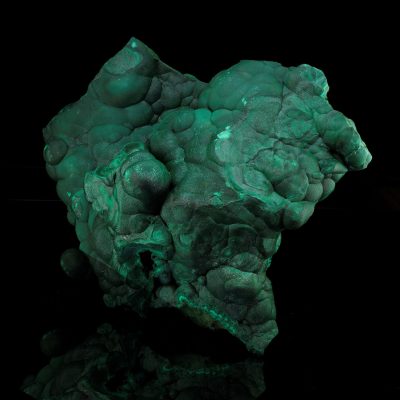 Vibrant Green Genuine Malachite Specimen – 35.5lb Natural Sculptural Form