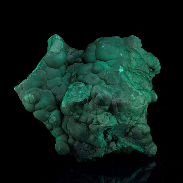 Vibrant Green Genuine Malachite Specimen – 35.5lb Natural Sculptural Form