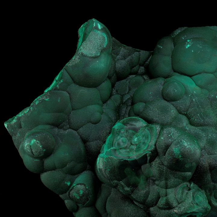 Vibrant Green Genuine Malachite Specimen – 35.5lb Natural Sculptural Form
