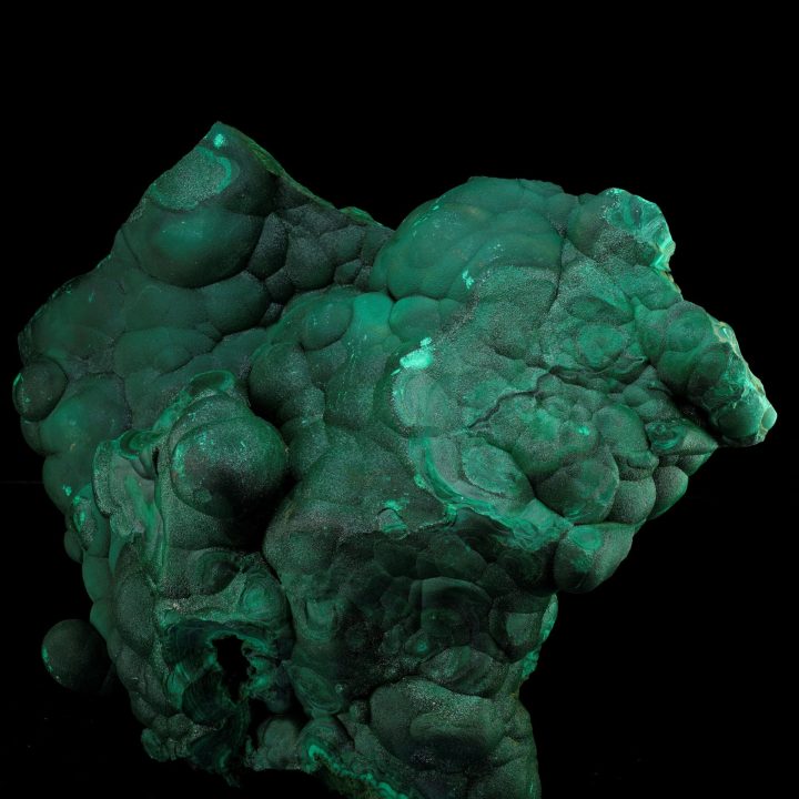 Vibrant Green Genuine Malachite Specimen – 35.5lb Natural Sculptural Form